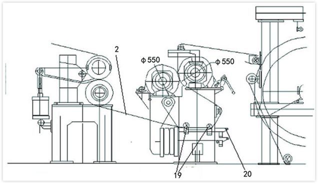 干燥部浸漬施膠裝置